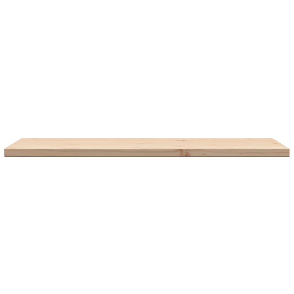 Tafelblad rechthoekig 90x40x2,5 cm massief grenenhout