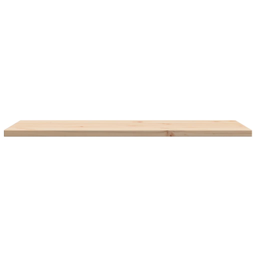 Tafelblad rechthoekig 100x50x2,5 cm massief grenenhout