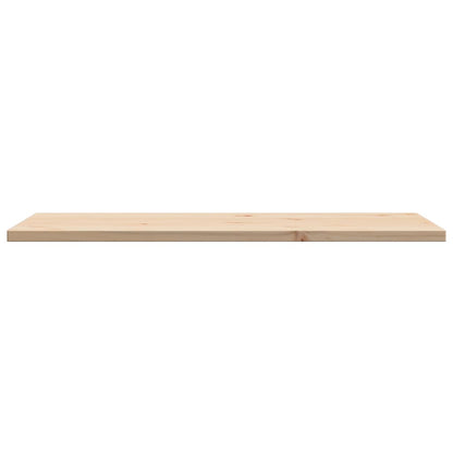 Tafelblad rechthoekig 100x50x2,5 cm massief grenenhout