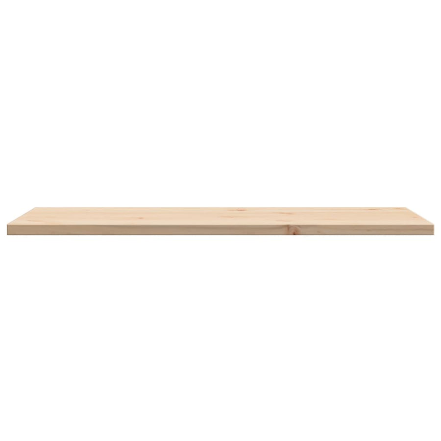 Tafelblad rechthoekig 100x50x2,5 cm massief grenenhout