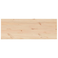 Tafelblad rechthoekig 110x40x2,5 cm massief grenenhout