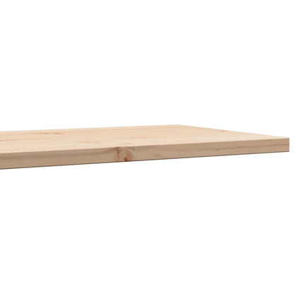Tafelblad rechthoekig 110x40x2,5 cm massief grenenhout