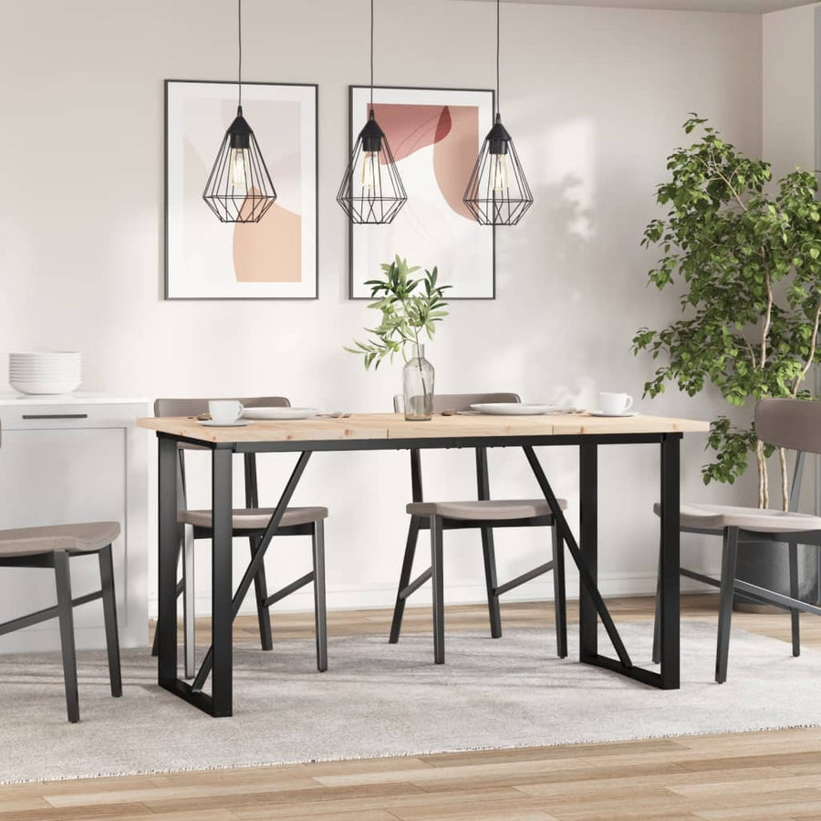 Tafelbladen 3 st rechthoekig 80x47x2,5 cm massief grenenhout