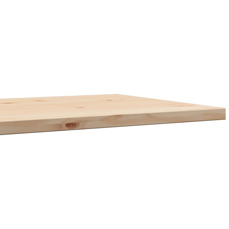Tafelbladen 4 st rechthoekig 100x50x2,5 cm massief grenenhout