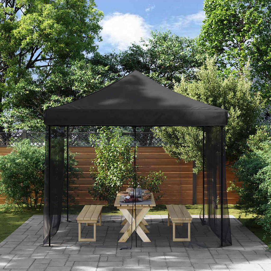 Klamboe voor buiten 220 gaas zwart 300x300x200 cm