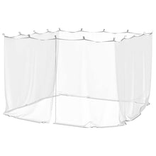 Klamboe voor binnen en buiten 156 gaas 300x300x200 cm wit