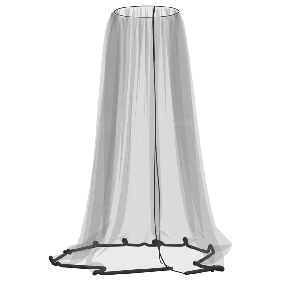 Klamboe voor paraplu 220 gaas Φ300x230 cm zwart