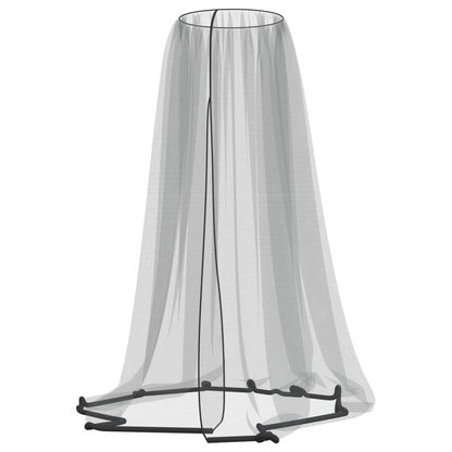 Klamboe voor paraplu 220 gaas Φ300x230 cm zwart
