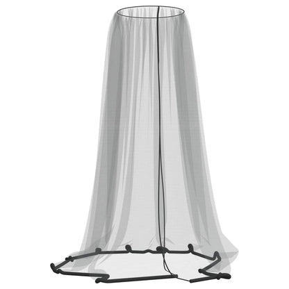 Klamboe voor paraplu 220 gaas Φ330x250 cm zwart