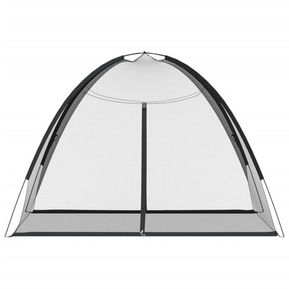 Klamboe met deuren Mongolia 220 gaas 200x150x140 cm zwart