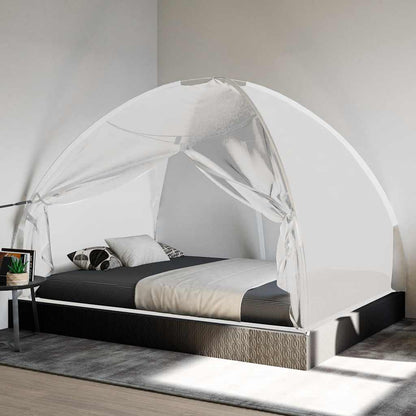 Klamboe met deuren Mongolia 220 gaas 200x150x140 cm wit