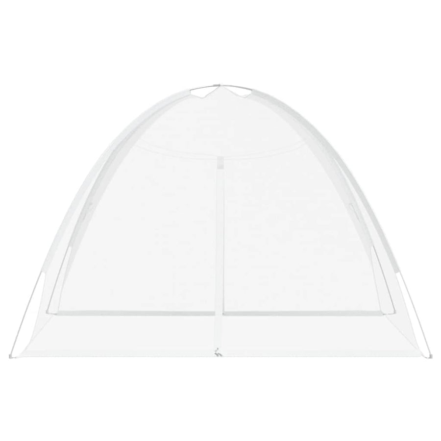 Klamboe met deuren Mongolia 220 gaas 200x180x135 cm wit