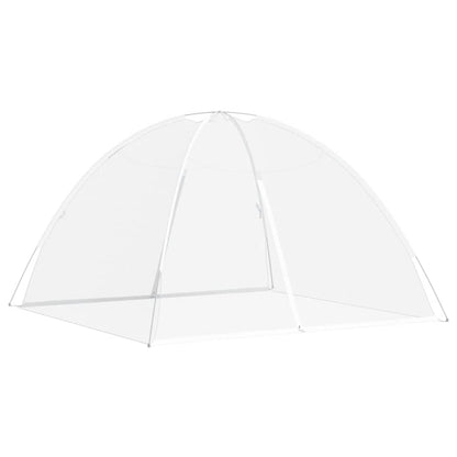 Klamboe met deuren Mongolia 220 gaas 200x200x130 cm wit