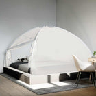 Klamboe 200x200x130 cm wit met deuren