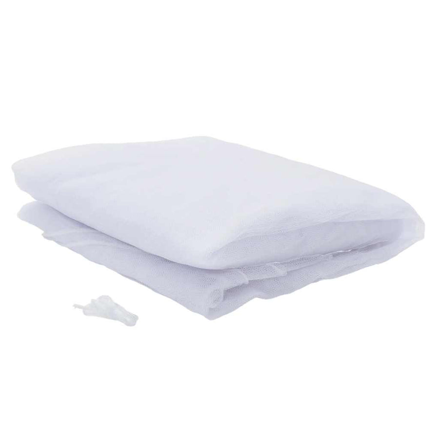 Hangende klamboe 156 gaas 220x100x150 cm wit