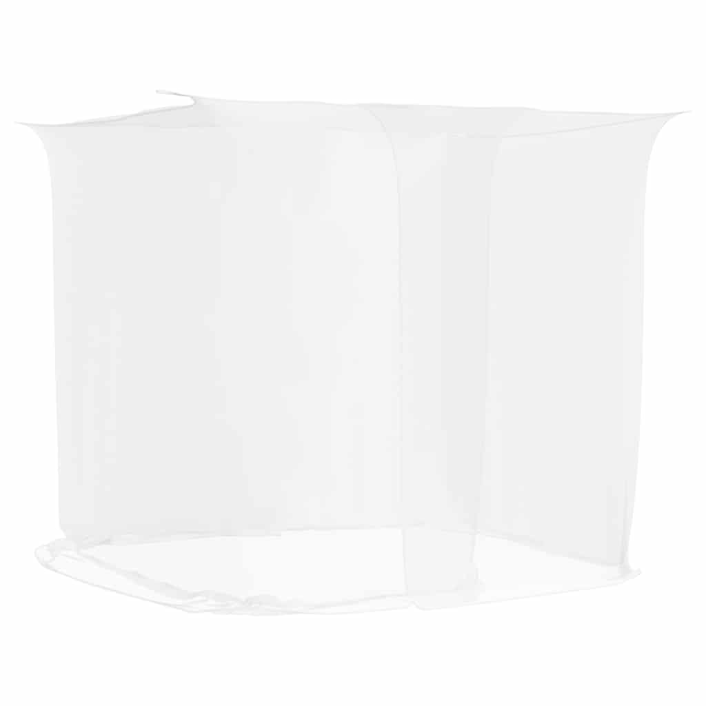 Hangende klamboe 156 gaas 220x100x150 cm wit