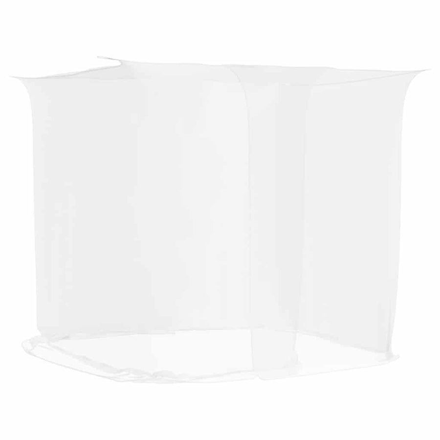 Hangende klamboe 156 gaas 220x100x150 cm wit