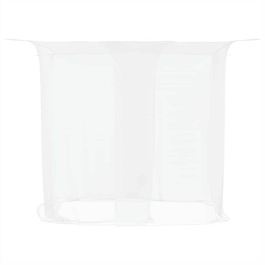 Hangende klamboe 156 gaas 220x120x150 cm wit