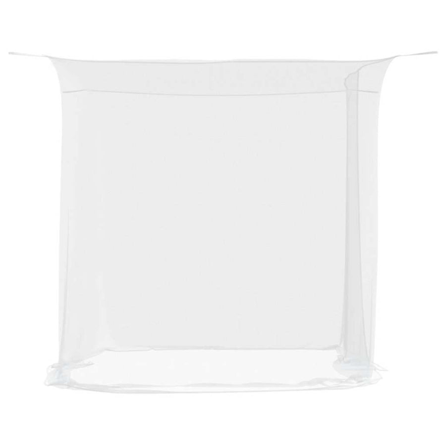 Hangende klamboe 156 gaas 220x120x150 cm wit