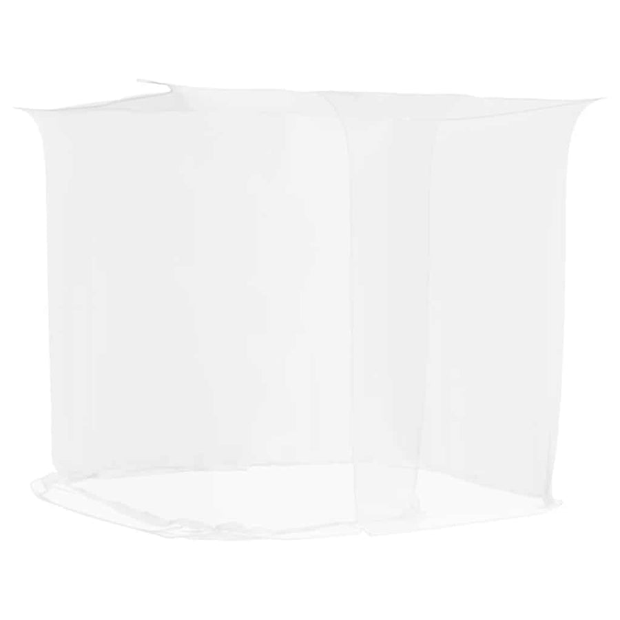 Hangende klamboe 156 gaas 220x120x150 cm wit