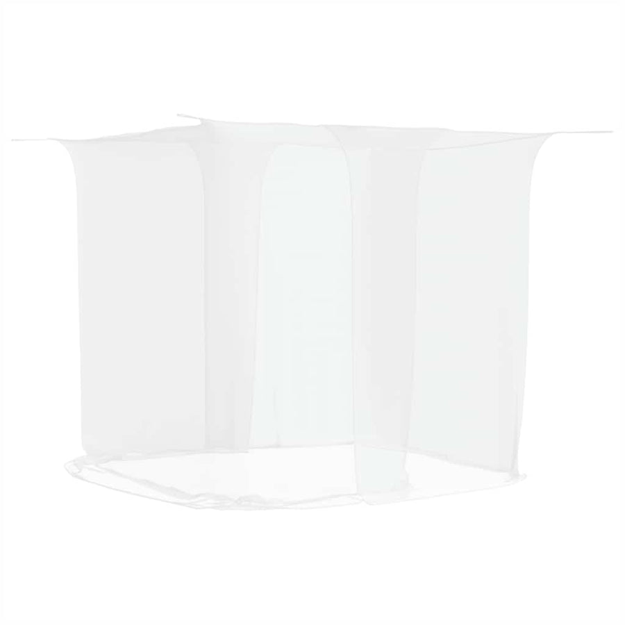 Hangende klamboe 156 gaas 220x150x180 cm wit