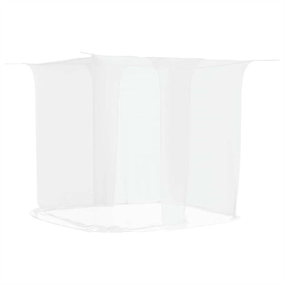 Hangende klamboe 156 gaas 220x180x180 cm wit