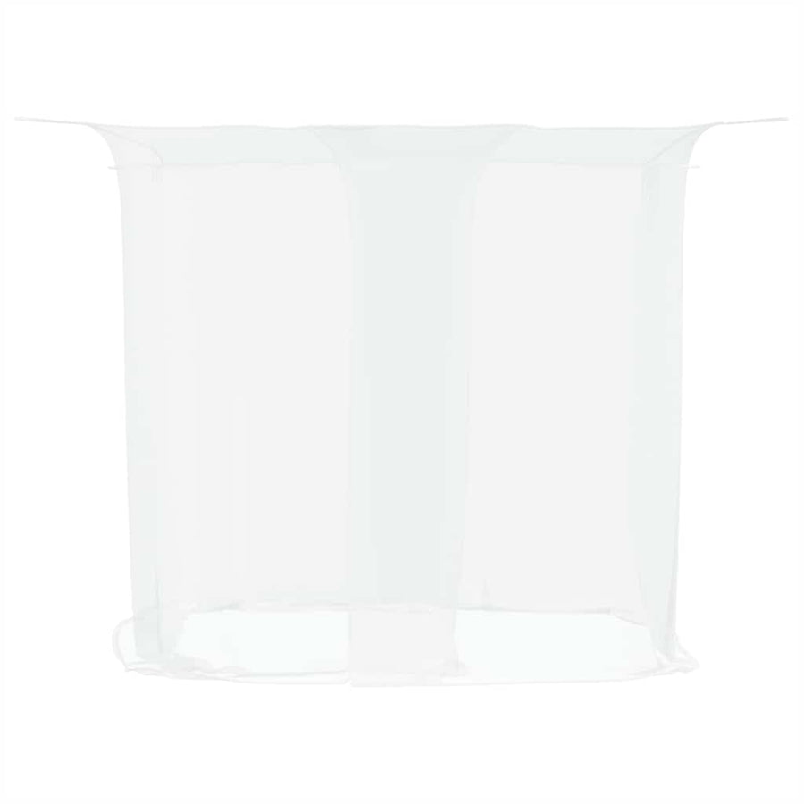 Hangende klamboe 156 gaas 220x180x180 cm wit