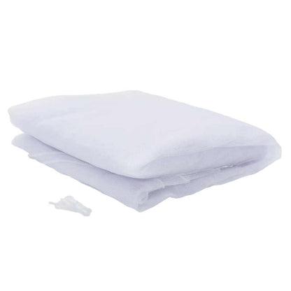 Hangende klamboe 156 gaas 220x180x180 cm wit