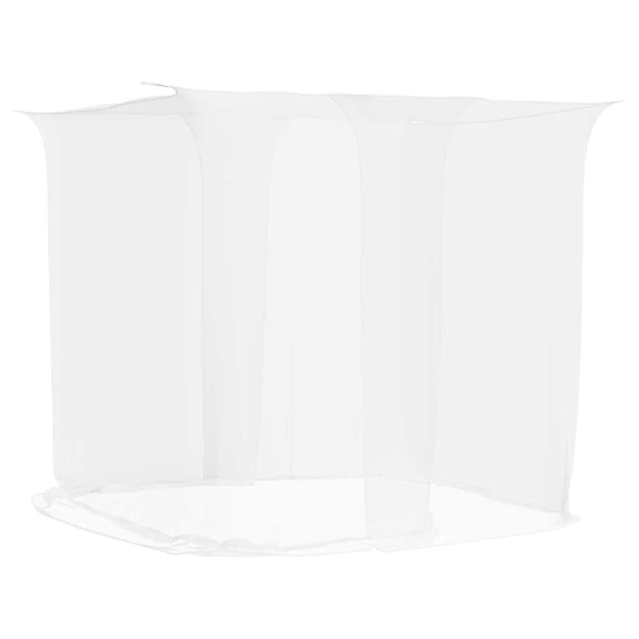 Hangende klamboe 156 gaas 220x180x180 cm wit