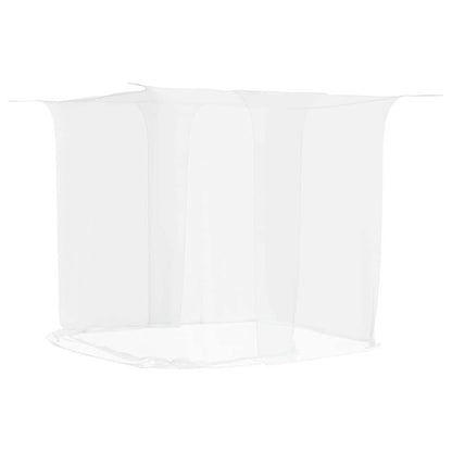 Hangende klamboe 156 gaas 220x200x210 cm wit