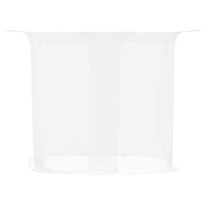 Hangende klamboe 156 gaas 220x200x210 cm wit