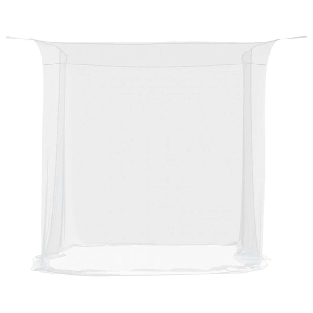 Hangende klamboe 156 gaas 220x200x210 cm wit