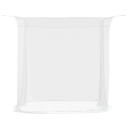 Hangende klamboe 156 gaas 220x200x210 cm wit