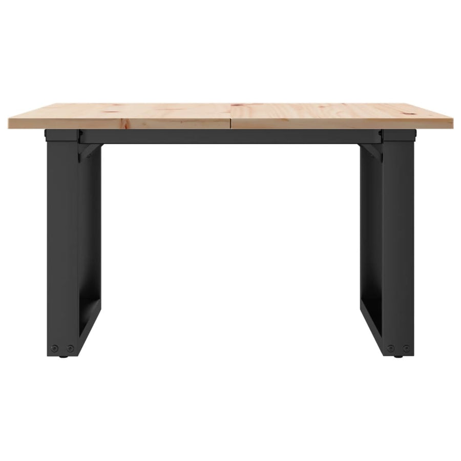 Salontafel Massief Grenenhout En Staal 1