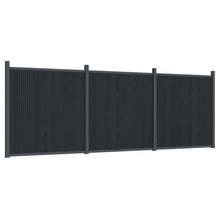 Schuttingpaneel 526X186 Cm Hkc Grijs