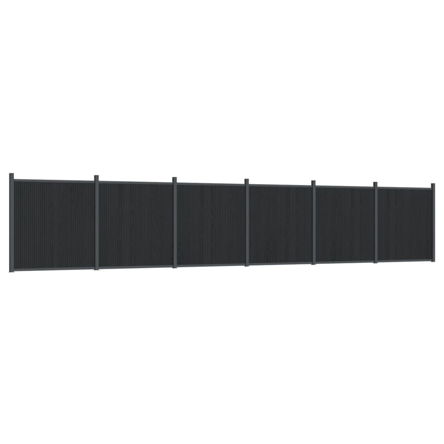 Schuttingpaneel 1045X186 Cm Hkc Grijs