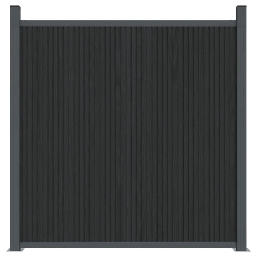 Schuttingpaneel 1045X186 Cm Hkc Grijs
