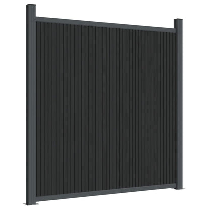 Schuttingpaneel 1564X186 Cm Hkc Grijs