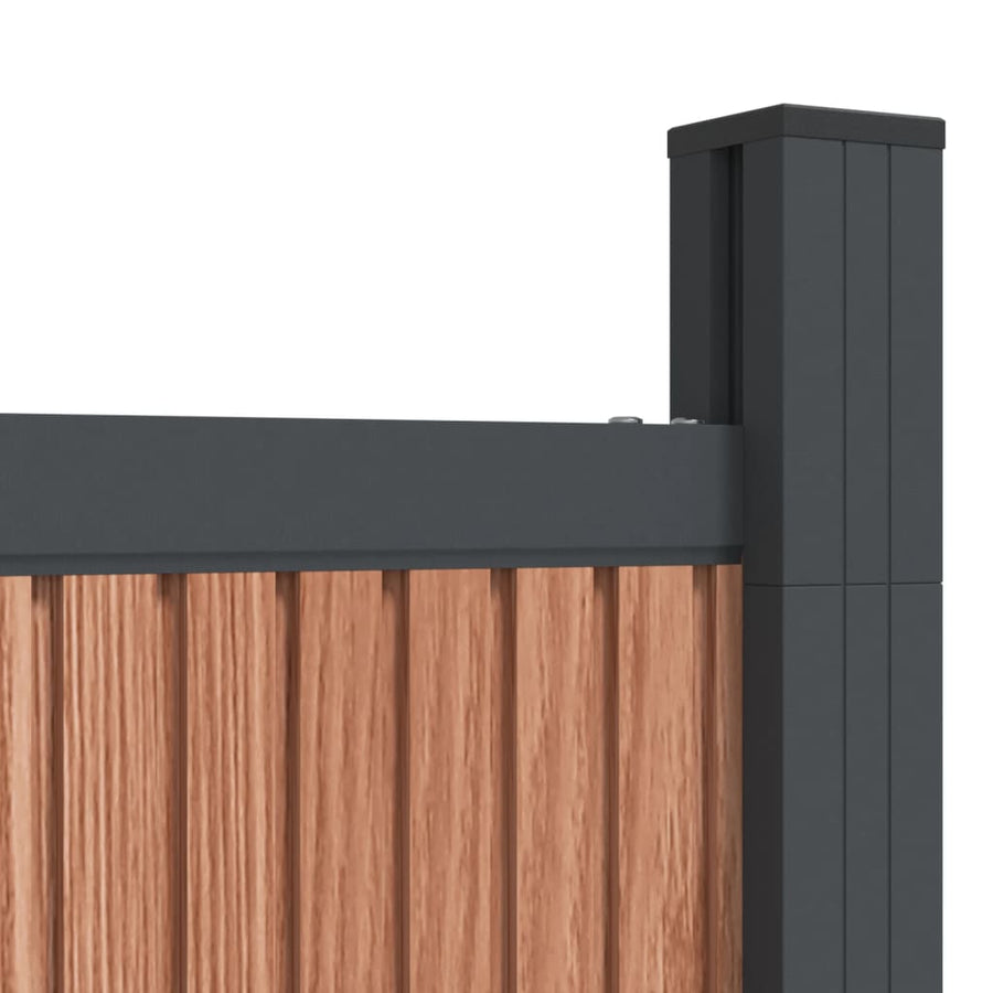 Schuttingpaneel 353X186 Cm Hkc Bruin