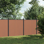 Schuttingpaneel 353x186 cm HKC bruin