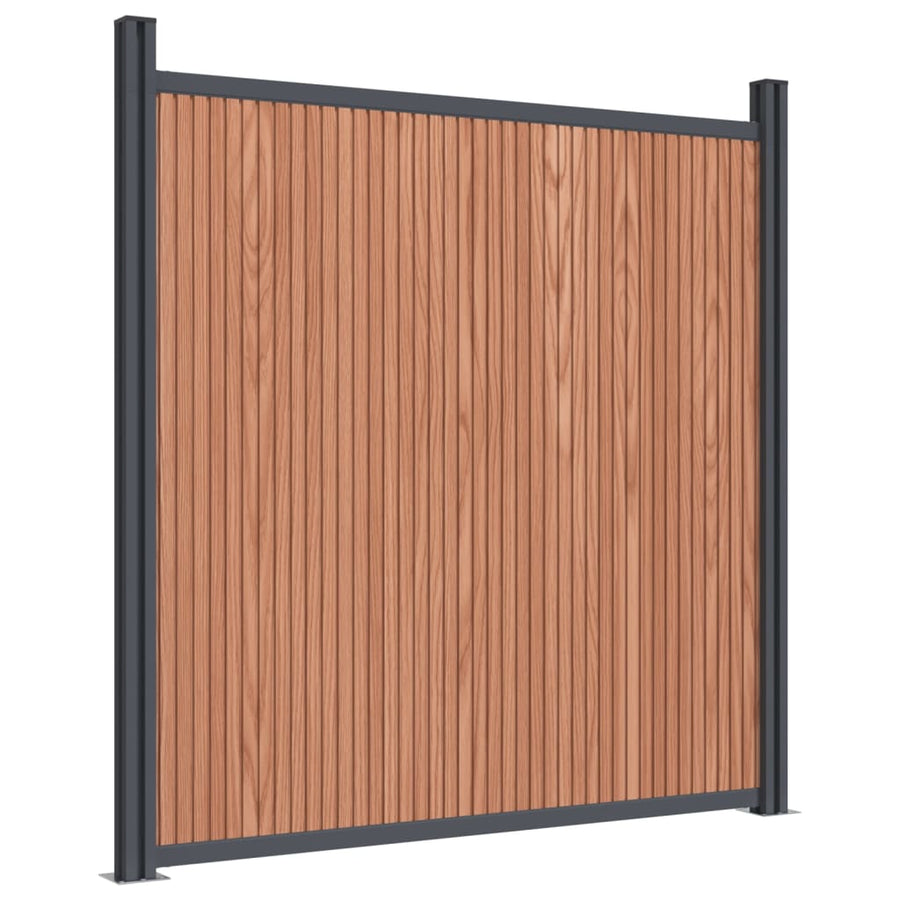 Schuttingpaneel 526X186 Cm Hkc Bruin
