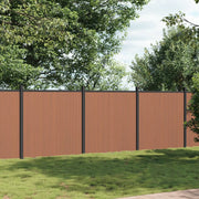 Schuttingpaneel 526x186 cm HKC bruin