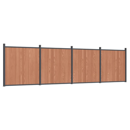 Schuttingpaneel 699X186 Cm Hkc Bruin