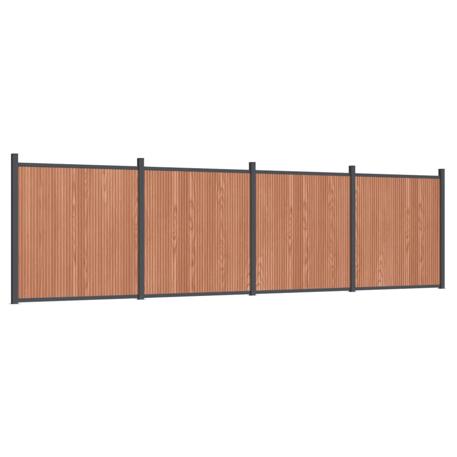 Schuttingpaneel 699X186 Cm Hkc Bruin