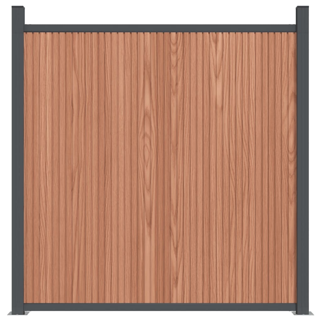 Schuttingpaneel 699X186 Cm Hkc Bruin