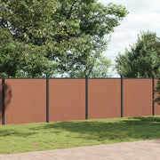 Schuttingpaneel 699x186 cm HKC bruin