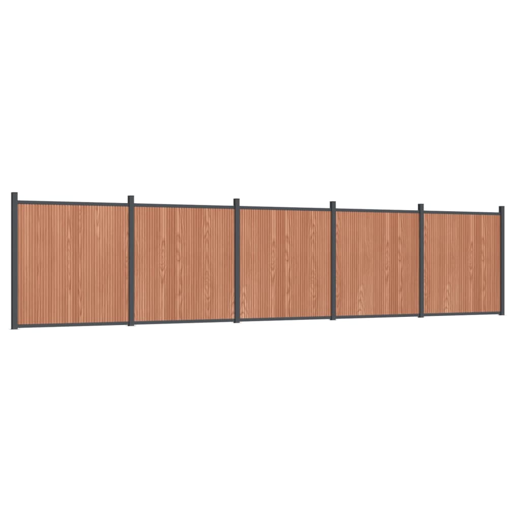 Schuttingpaneel 872X186 Cm Hkc Bruin