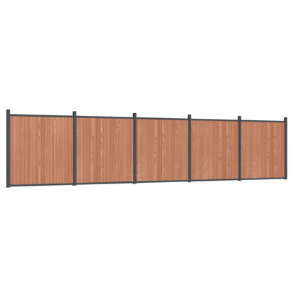 Schuttingpaneel 872X186 Cm Hkc Bruin