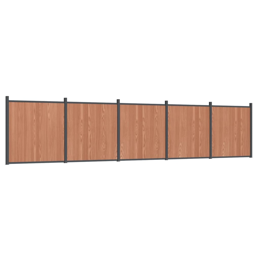 Schuttingpaneel 872X186 Cm Hkc Bruin