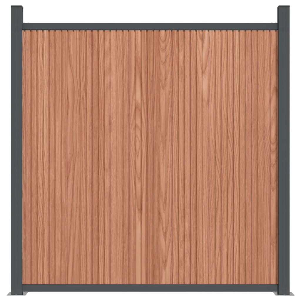 Schuttingpaneel 872X186 Cm Hkc Bruin